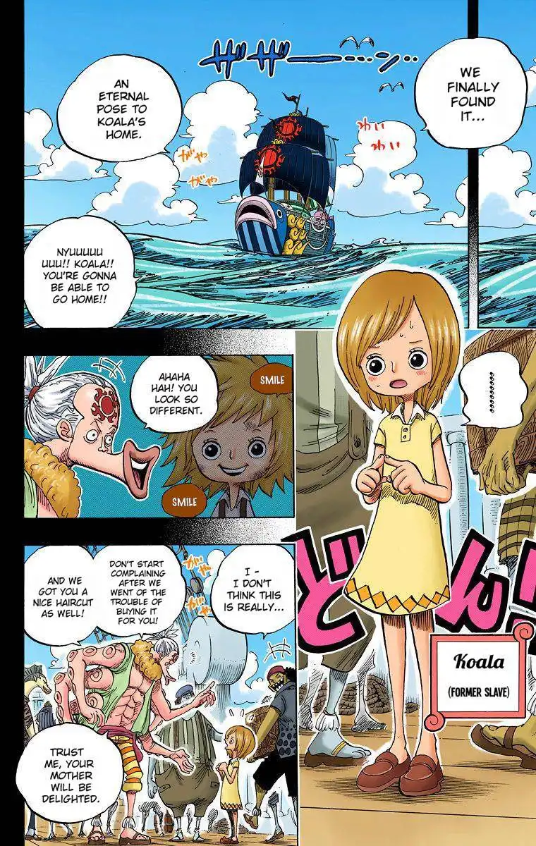 One Piece - Digital Colored Comics Chapter 695 3